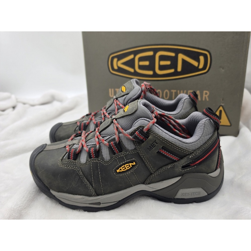 KEEN Utility Men's Size 8EE Detroit XT INT MET Steel Toe Shoes‎